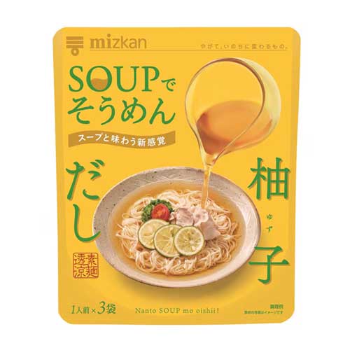 일본 수프 소면용 유자맛 육수 78g(26g×3개)