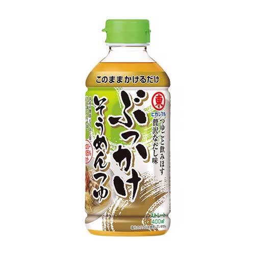 일본 붓카케 소면 장국 400ml