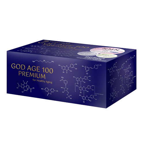와다칼슘제약 갓에이지100 프리미엄 NMN 300mg 30일분 일본산