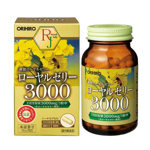 오리히로 로열젤리 3000 90캡슐 30일분