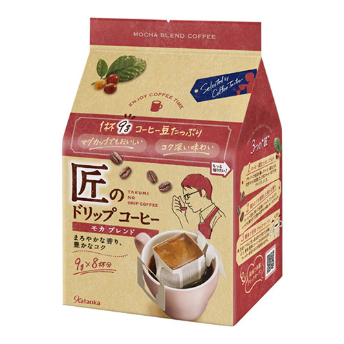 카타오카물산 장인의 드립커피 모카 블렌드 72g (9g×8개입)