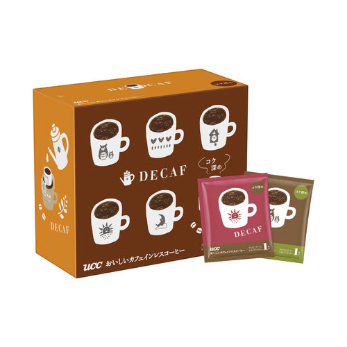 UCC 맛있는 디카페인 원드립 커피 깊은 바디감 350g (7g×50개입)