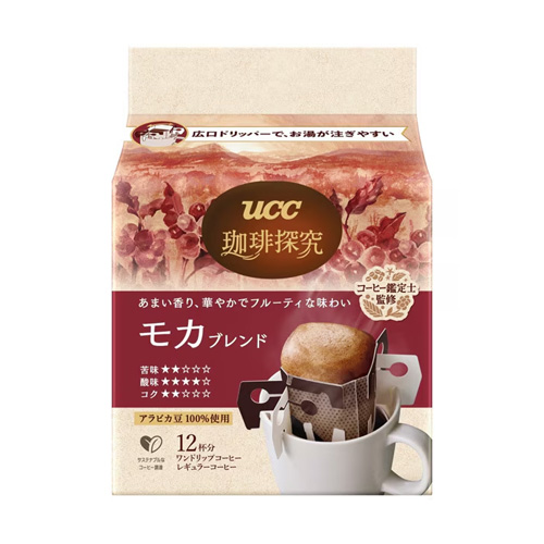 UCC 커피 탐구 원드립 커피 모카 블렌드 120g (10g×12개입)