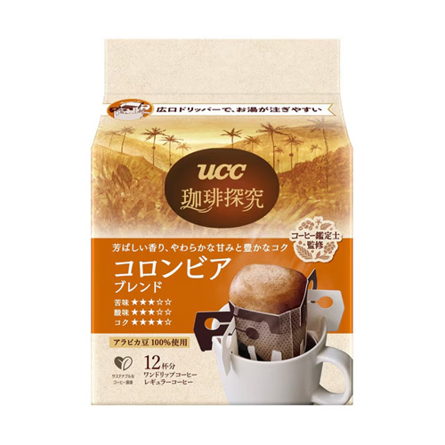 UCC 커피 탐구 원드립 커피 콜롬비아 블렌드 120g (10g×12개입)