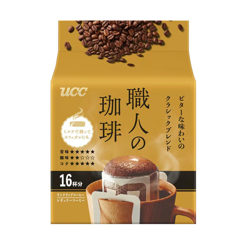 UCC 장인의 커피 원드립 커피 클래식 블렌드 112g (7g×16개입)