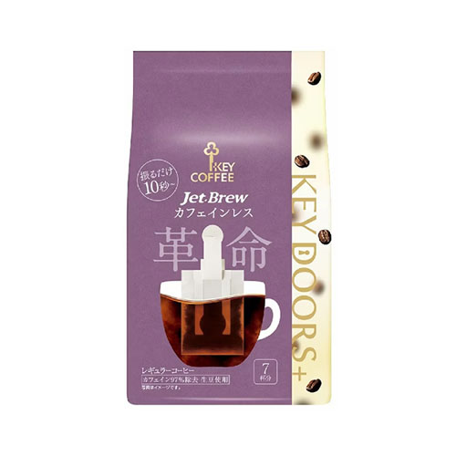 KEY COFFEE 키커피 KEY DOORS+ JET BREW 카페인리스 6.5g 7개입