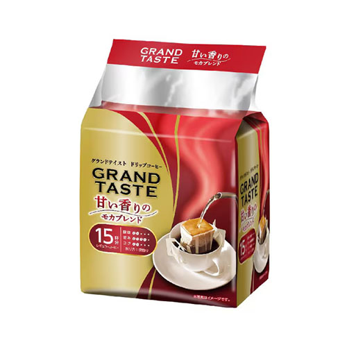 KEY COFFEE 키커피 드립백 그랜드 테이스트 달콤한 향의 모카 블렌드 15잔분