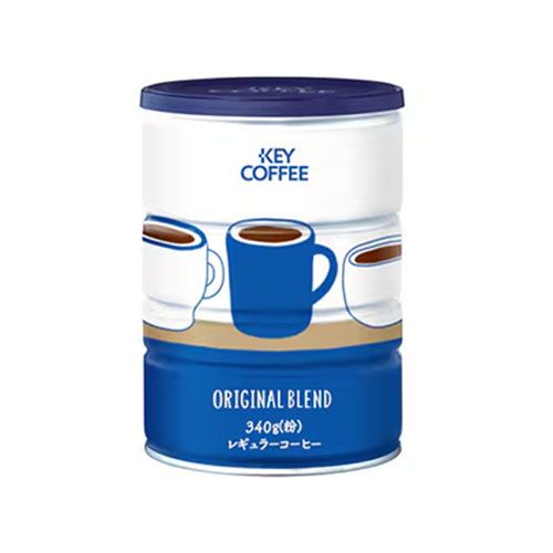 KEY COFFEE 키커피 오리지널 블렌드 분쇄커피 캔 340g