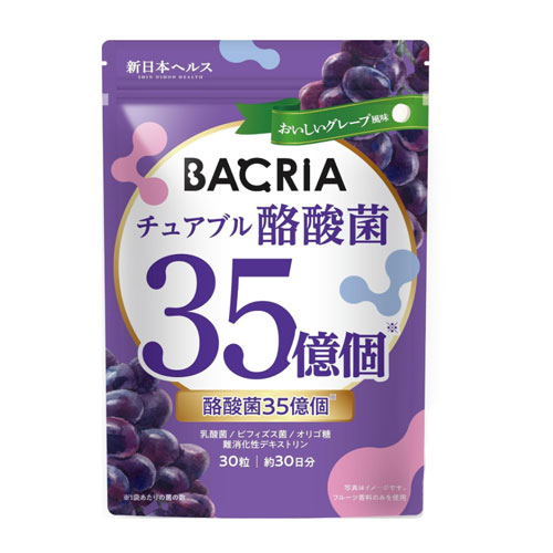 신일본헬스 BACRIA 츄어블 낙산균 30정
