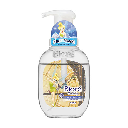 비오레 u 더 바디 거품 바디 워시 퓨어리 사봉 향 디즈니 디자인 펌프 540ml (기간한정)