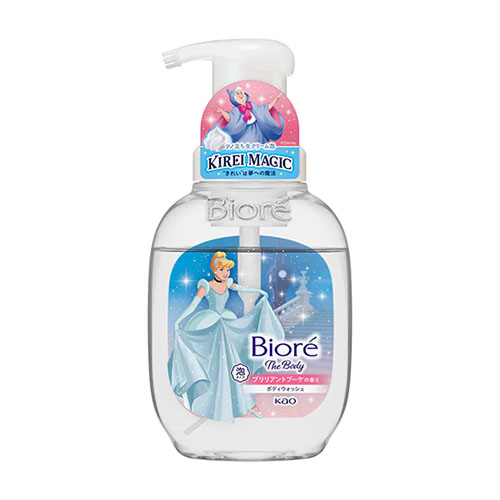 비오레 u 더 바디 거품 바디 워시 브릴리언트 부케 향 디즈니 디자인 펌프 540ml (기간한정)