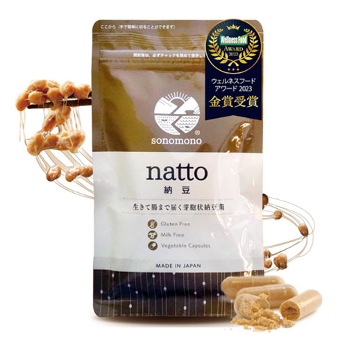 소노모노 낫토 생낫토균 100% 무첨가 낫토균 캡슐 90정