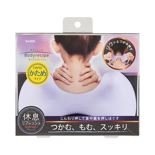 승모근 지압기 스트레칭 허리 베스 바디레시피 넥 리프레시 하드 타입 목·어깨 마사지기 BRE-1203