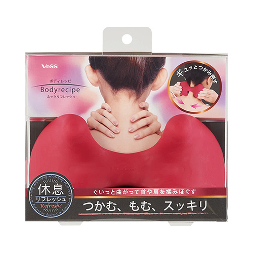 승모근 지압기 스트레칭 허리 베스 바디레시피 넥 리프레시 레귤러 타입 목·어깨 마사지기 BRE−1202