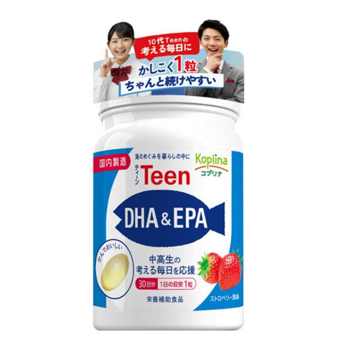 코프리나 Teen DHA  EPA 30캡슐 30일분 10대 중고생 영양보충제
