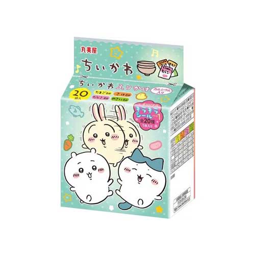마루미야 치이카와 후리카케 미니팩 20봉 50g 5개 스티커