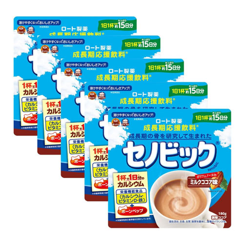 로토제약 세노빅 밀크코코아맛 180g x 5개세트