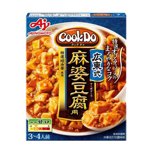 아지노모토 쿡두 광동식 마파두부 양념 3~4인분 125gX3개