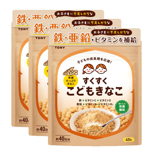 TONY 쑥쑥 어린이 콩가루 40g (약 40회분) 3개세트