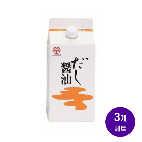 가마다 다시 간장 200mlx3개세트