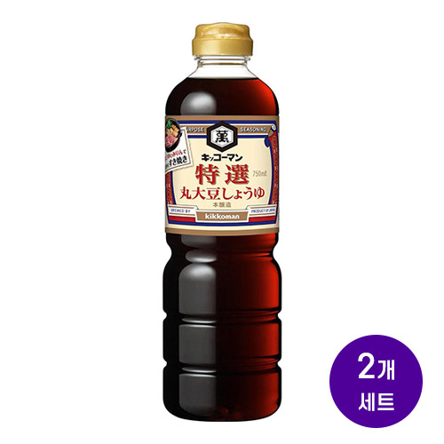 기꼬만 특선 마루다이즈 양조간장 750mlx2개세트