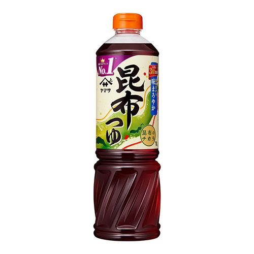 야마사 콘부 쯔유 다시마 간장 3배 농축 1L