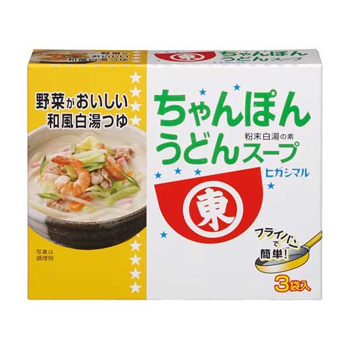 히가시마루 짬뽕 우동 스프 3개입 14g x 3포  42g