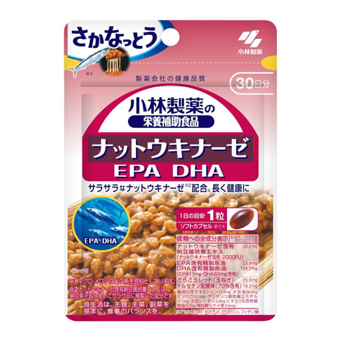 고바야시제약 낫토키나제 EPA DHA 30정 (30일분)