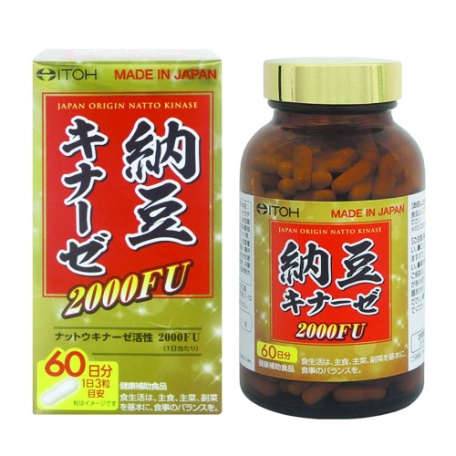 이토한방제약 낫토키나제 2000FU 180정 (약 60일분)