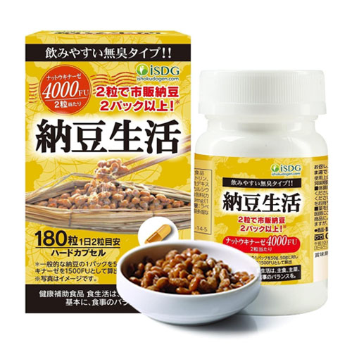 ISDG 낫토키나아제 4000FU 180정 90일분 