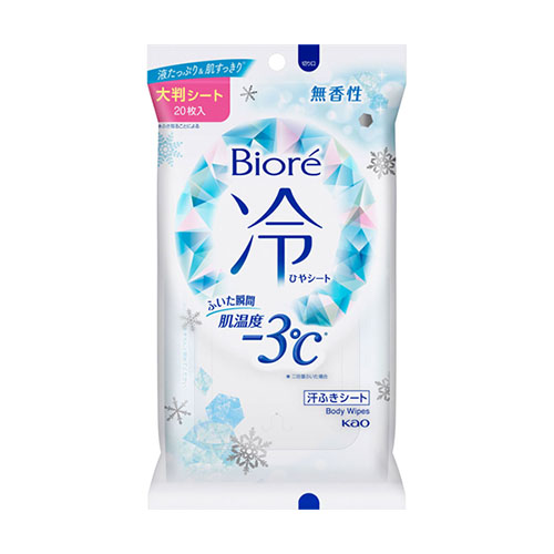 비오레 쿨 바디 시트 무향 20매