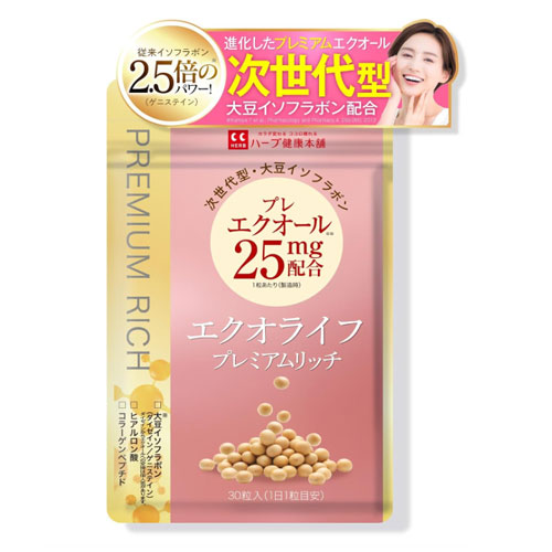 허브건강본포 에쿠오라이프 프리미엄 리치 30정 (30일분)