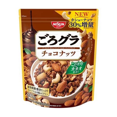 닛신 시스코 고로그라 초코넛트 280g