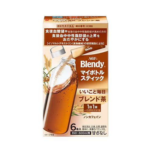 AGF 블렌디 마이보틀 스틱 매일 좋은 블렌드차 6스틱