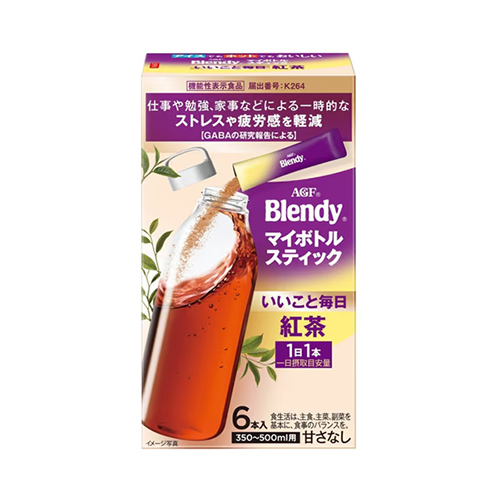 AGF 블렌디 마이보틀 스틱 매일 좋은 홍차 6스틱