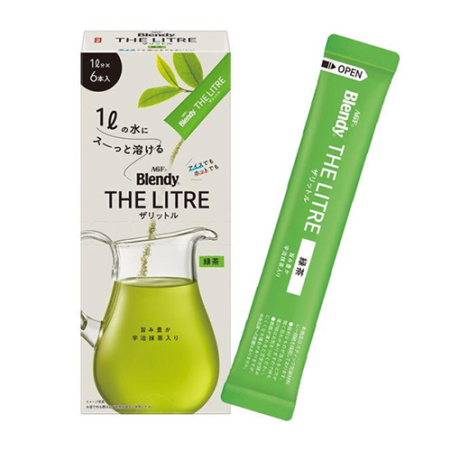 AGF 블렌디 더 리터 녹차 1L용 6스틱