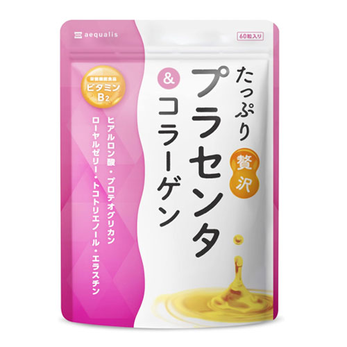 aequalis 에퀄리스 고농축 플라센타 402,000mg 콜라겐·히알루론산 30일분 60캡슐