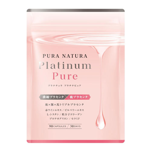 푸라나투라(PURANATURA) 플래티넘 퓨어 고농축 플라센타 30일분 90캡슐