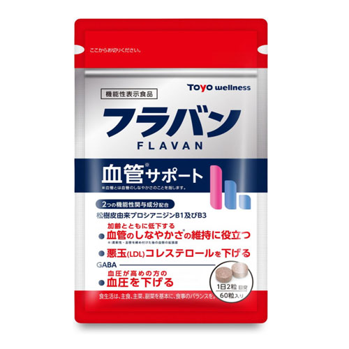 플라반 혈관 서포트 GABA 120정 60일분