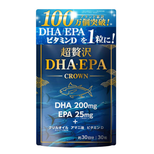 한방생약연구소 크라운 오메가3 DHA EPA 30캡슐 30일분