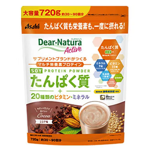 디어나츄라 액티브 소이 프로틴 코코아맛 대용량 720g