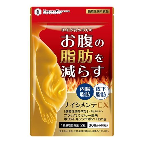 네이처파마 (Nature Pharma) 나이시멘테 EX 블랙진저 60정 30일분