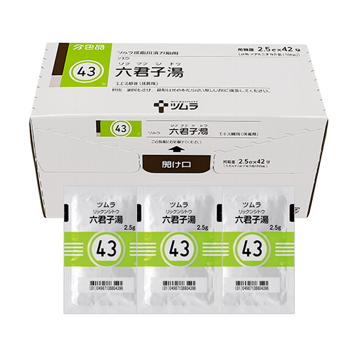 쯔무라 육군자탕 (六君子湯)  42포 과립한방 【43번】