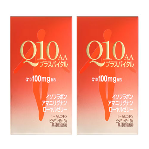 시세이도 Q10 AA 플러스 바이탈 90정 2개세트 코엔자임Q10 이소플라본 여성 영양제 일본