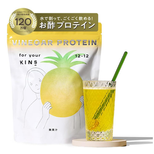 KINS 비니거 프로틴 파인애플맛 280g