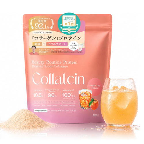 콜라테인(Collatein) 콜라겐 프로틴 피치티맛 210g