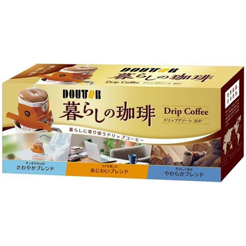도토루 드립 커피 생활의 커피 어소트 30P