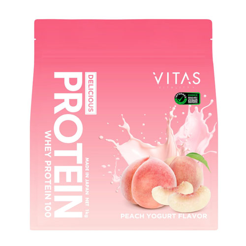 VITAS 바이터스 WPC 웨이프로틴100 블루베리 복숭아요거트맛 700g