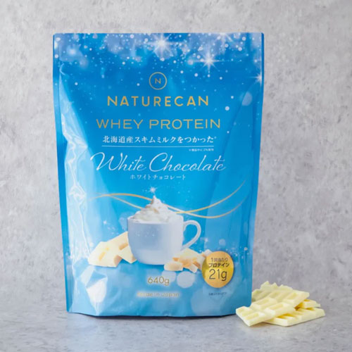 네이처캔 Naturecan  WPC 웨이프로틴 화이트초콜릿맛 640g