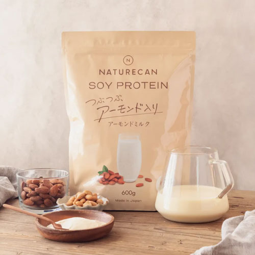 네이처캔 Naturecan  소이 프로틴 아몬드밀크(아몬드 크런치)맛 600g